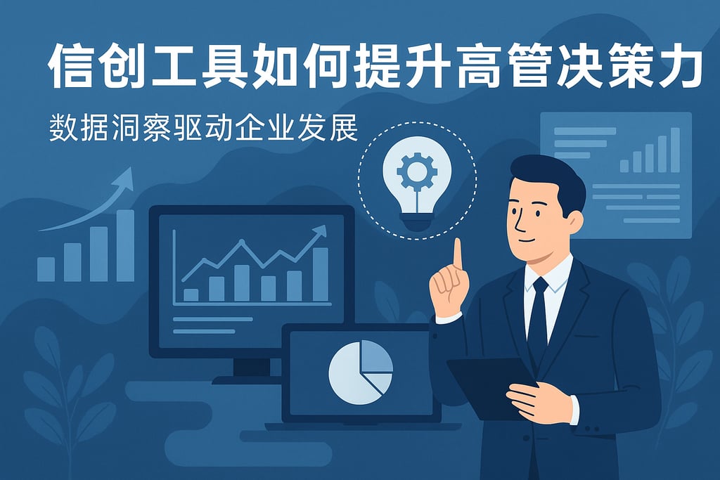 信创工具如何提升高管决策力？数据洞察驱动企业发展