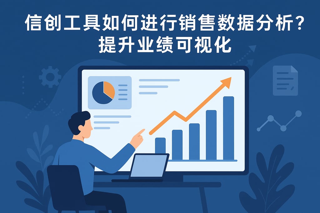 信创工具如何进行销售数据分析？提升业绩可视化