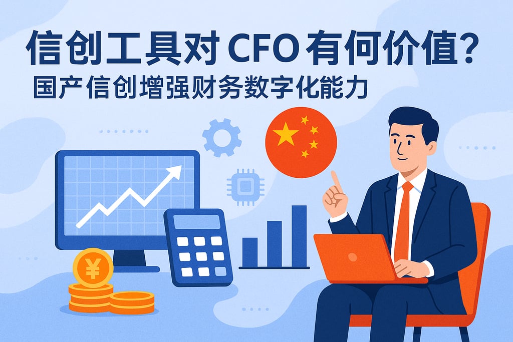 信创工具对CFO有何价值？国产信创增强财务数字化能力