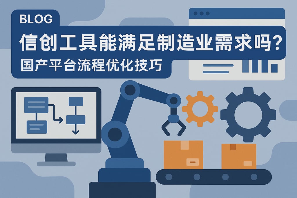 信创工具能满足制造业需求吗？国产平台流程优化技巧