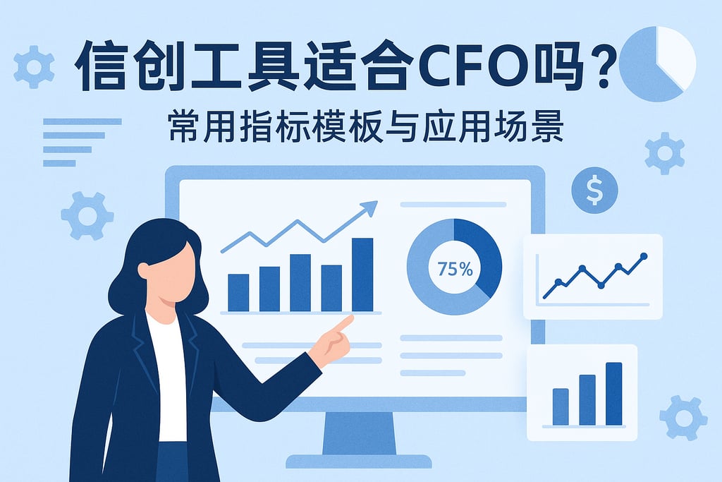 信创工具适合CFO吗？常用指标模板与应用场景