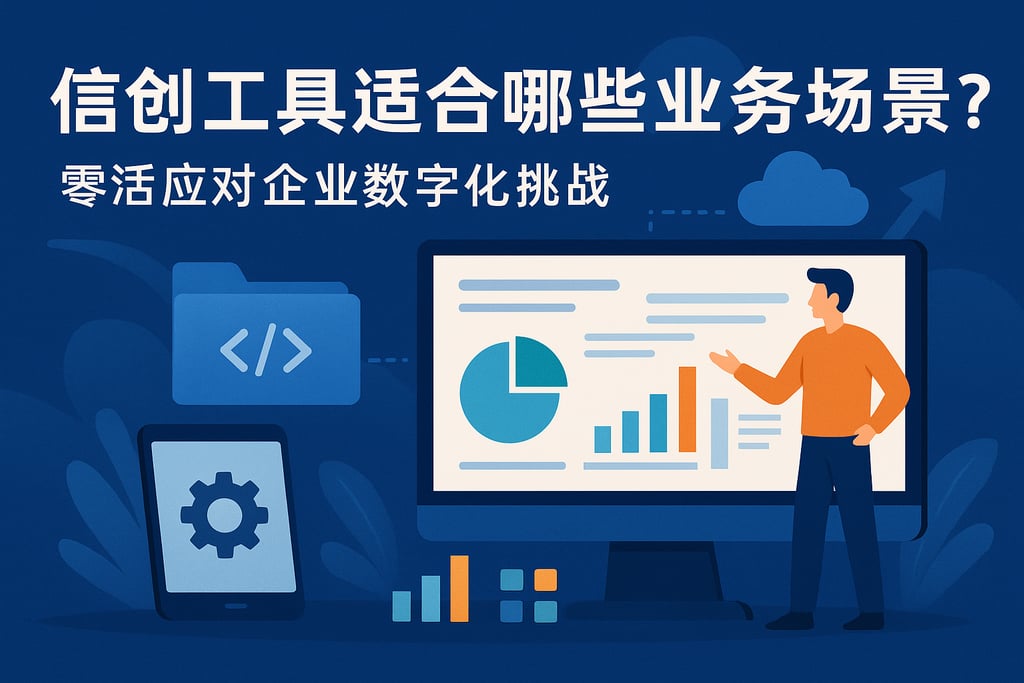 信创工具适合哪些业务场景？灵活应对企业数字化挑战