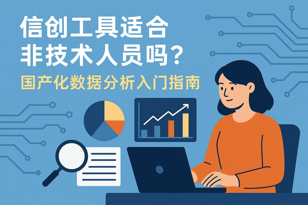 信创工具适合非技术人员吗？国产化数据分析入门指南