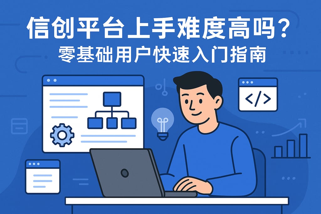 信创平台上手难度高吗？零基础用户快速入门指南