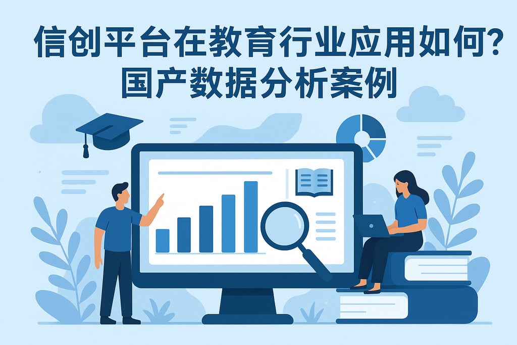 信创平台在教育行业应用如何？国产数据分析案例