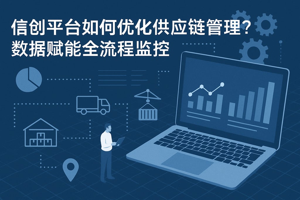 信创平台如何优化供应链管理？数据赋能全流程监控