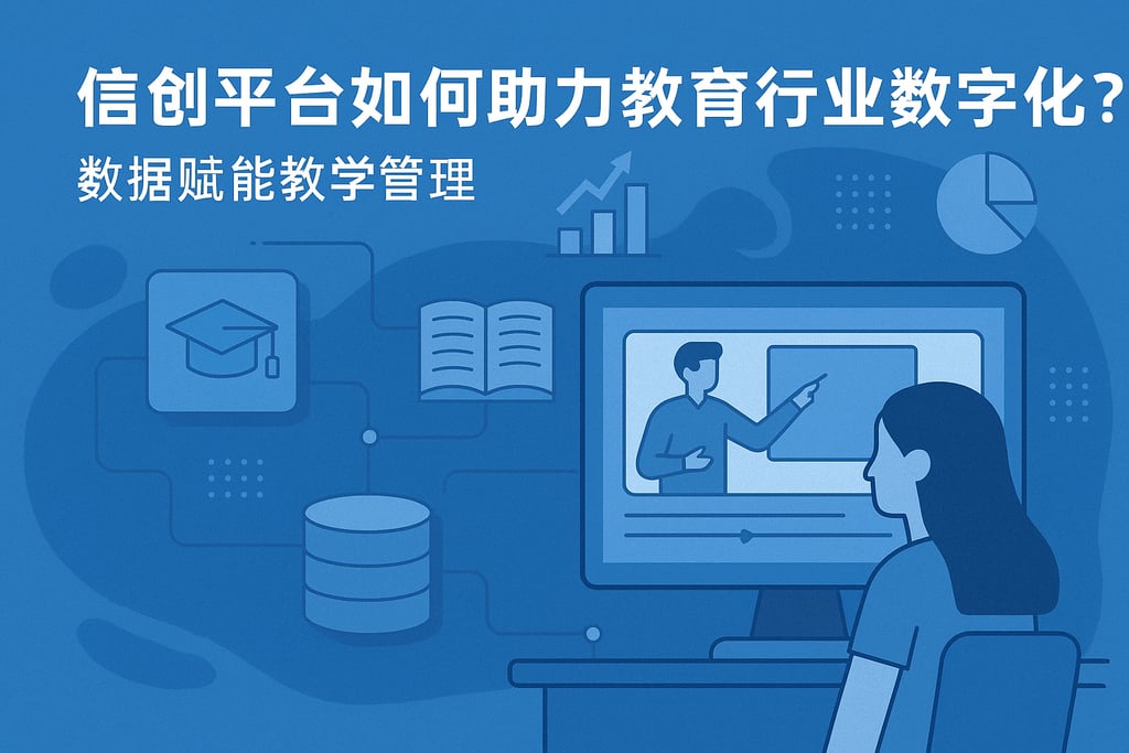 信创平台如何助力教育行业数字化？数据赋能教学管理