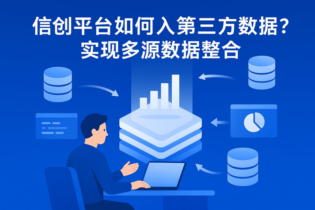 信创平台如何接入第三方数据？实现多源数据整合