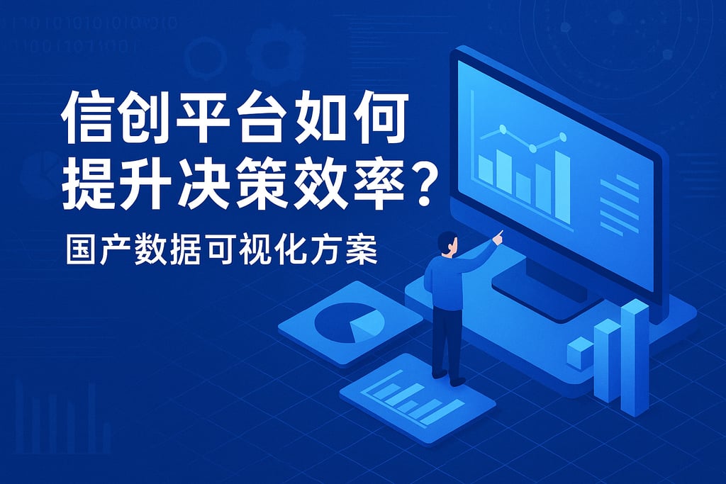 信创平台如何提升决策效率？国产数据可视化方案
