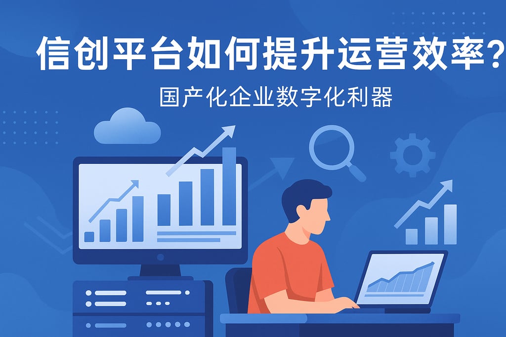 信创平台如何提升运营效率？国产化企业数字化利器
