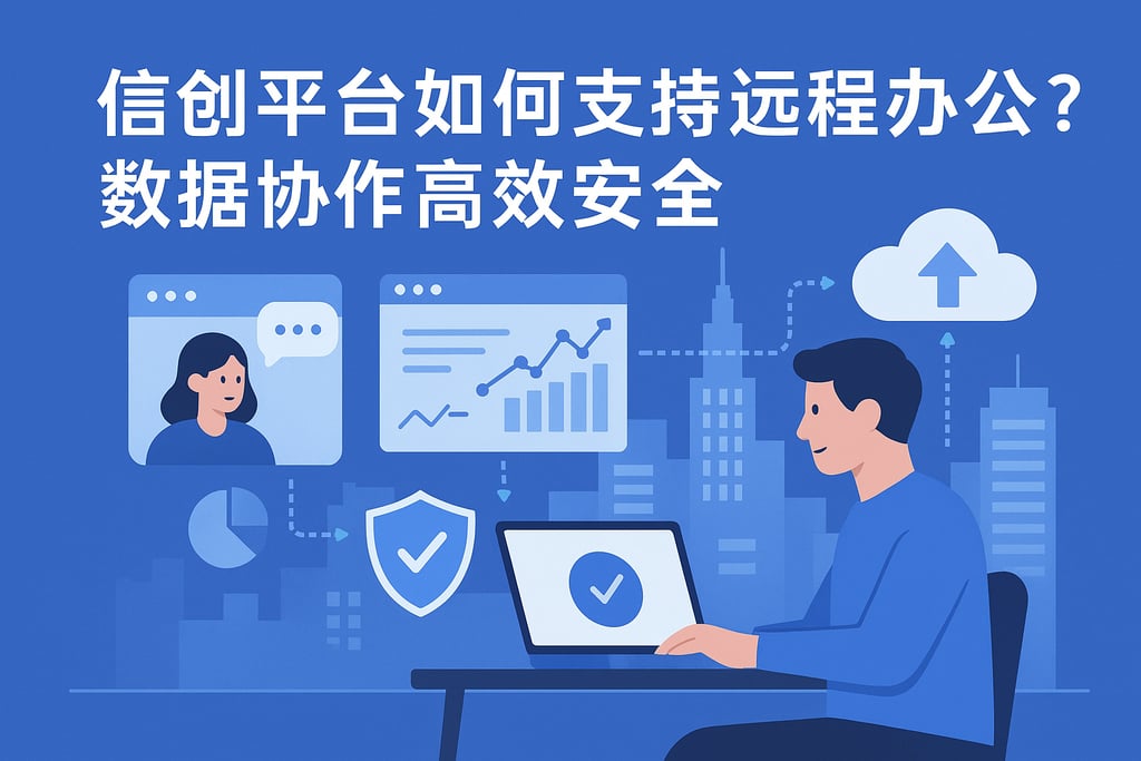 信创平台如何支持远程办公？数据协作高效安全