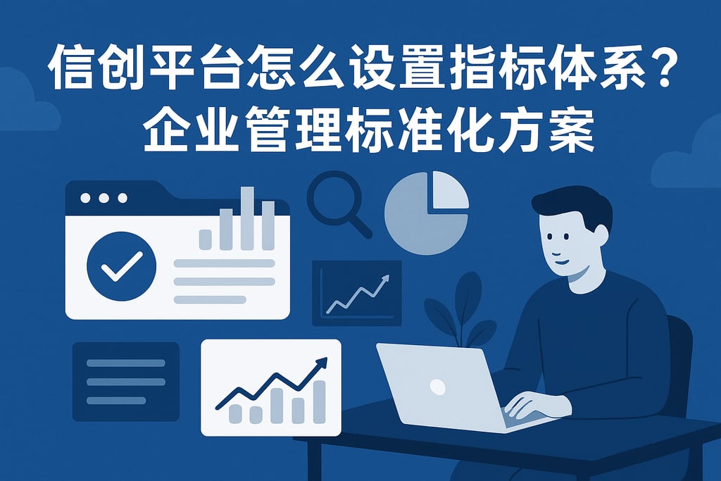 信创平台怎么设置指标体系？企业管理标准化方案