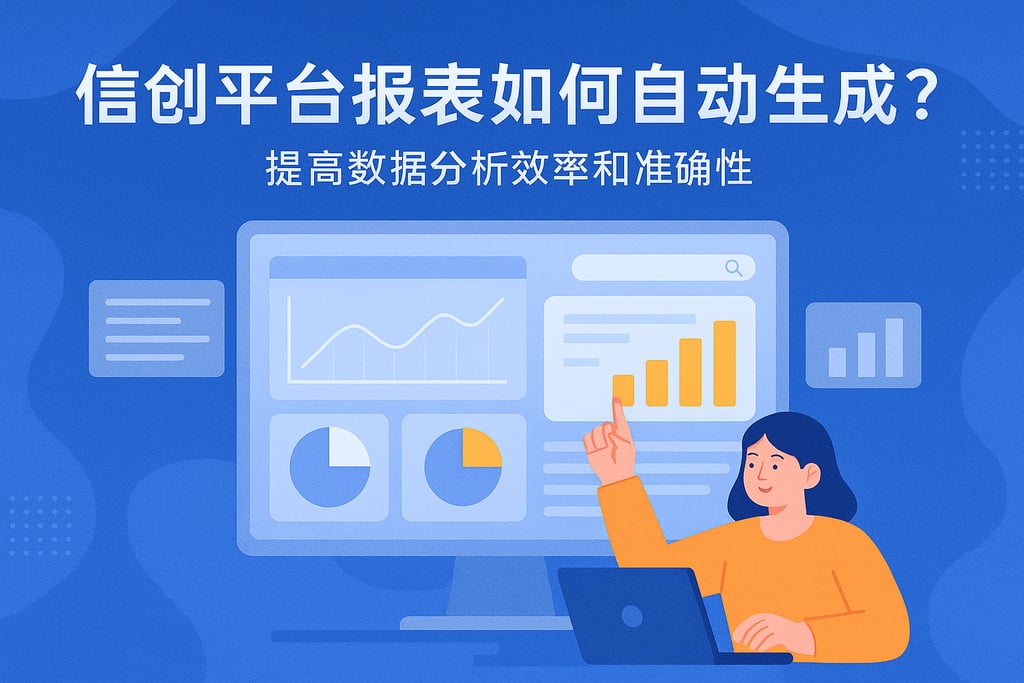 信创平台报表如何自动生成？提高数据分析效率和准确性