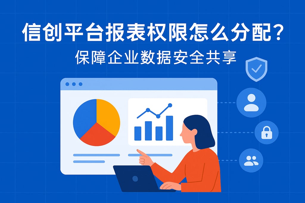 信创平台报表权限怎么分配？保障企业数据安全共享