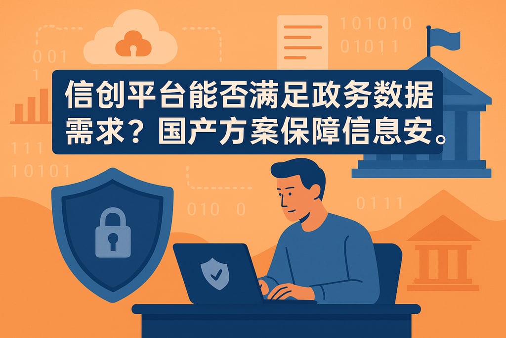 信创平台能否满足政务数据需求？国产方案保障信息安全。