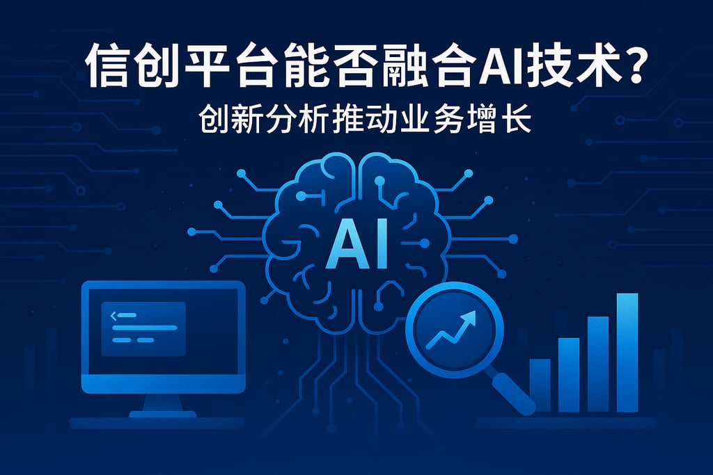 信创平台能否融合AI技术？创新分析推动业务增长