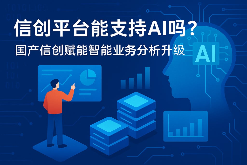 信创平台能支持AI吗？国产信创赋能智能业务分析升级