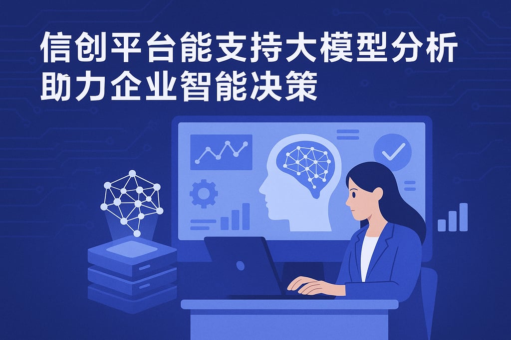信创平台能支持大模型分析吗？助力企业智能决策