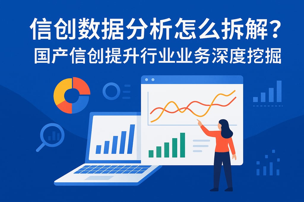 信创数据分析怎么拆解？国产信创提升行业业务深度挖掘