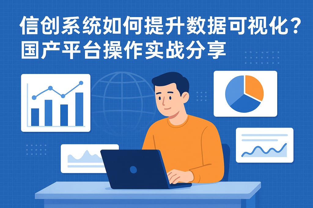 信创系统如何提升数据可视化？国产平台操作实战分享