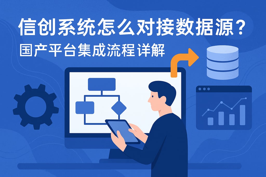 信创系统怎么对接数据源？国产平台集成流程详解