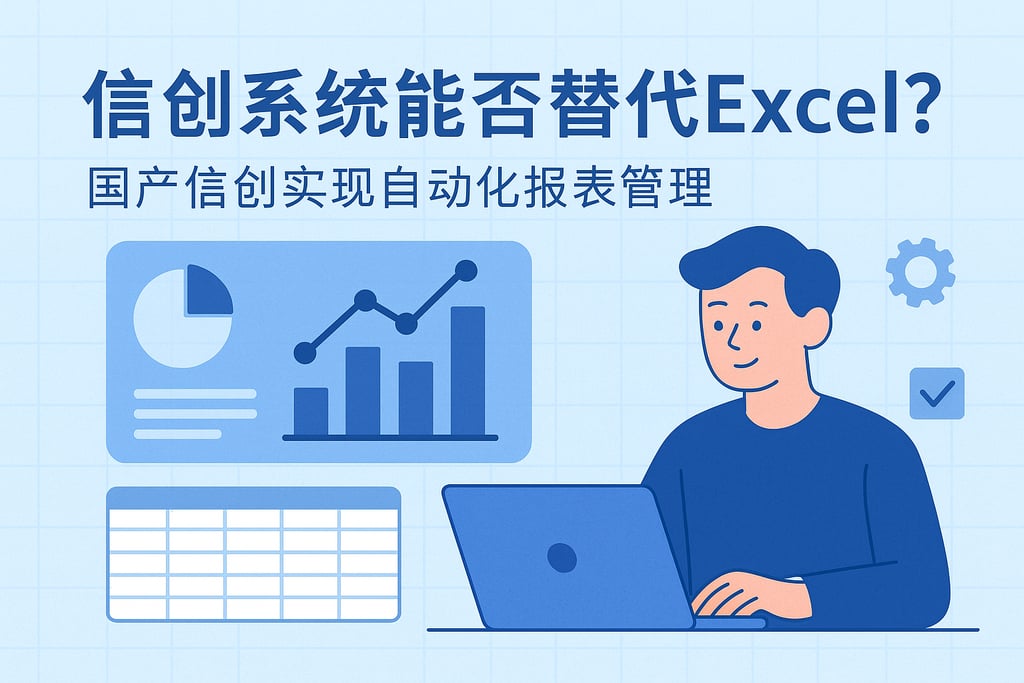 信创系统能否替代Excel？国产信创实现自动化报表管理