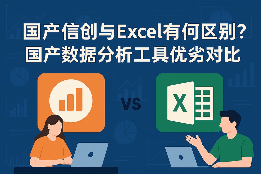 国产信创与Excel有何区别？国产数据分析工具优劣对比