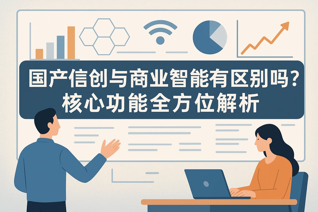 国产信创与商业智能有区别吗？核心功能全方位解析