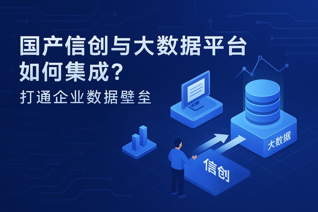 国产信创与大数据平台如何集成？打通企业数据壁垒