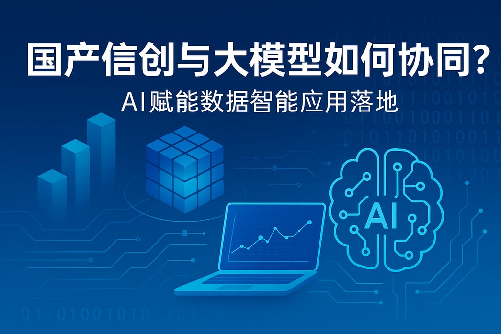 国产信创与大模型如何协同？AI赋能数据智能应用落地