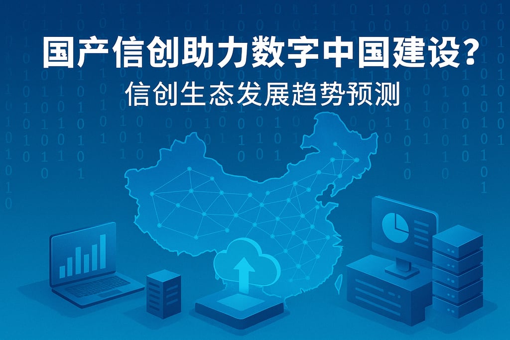 国产信创助力数字中国建设吗？信创生态发展趋势预测