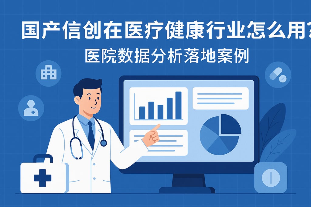 国产信创在医疗健康行业怎么用？医院数据分析落地案例
