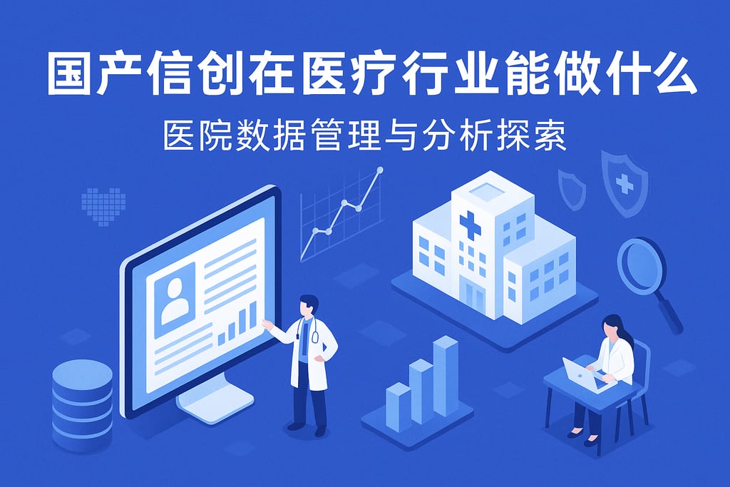 国产信创在医疗行业能做什么？医院数据管理与分析探索