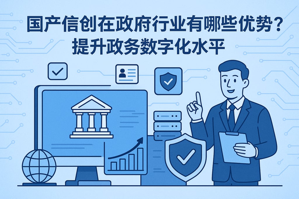 国产信创在政府行业有哪些优势？提升政务数字化水平