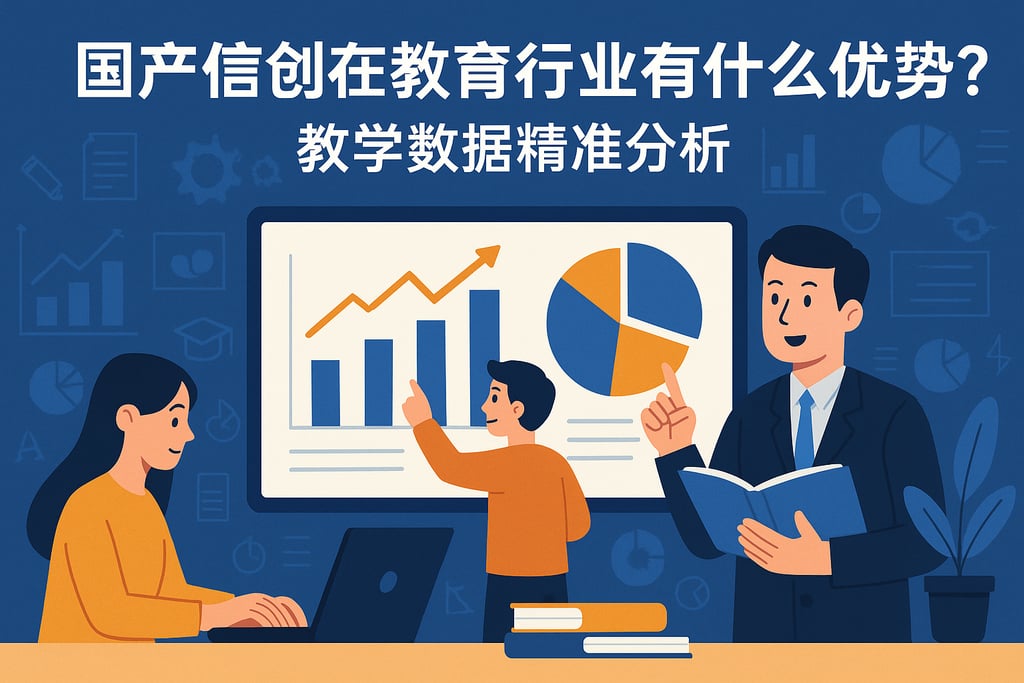 国产信创在教育行业有什么优势？教学数据精准分析