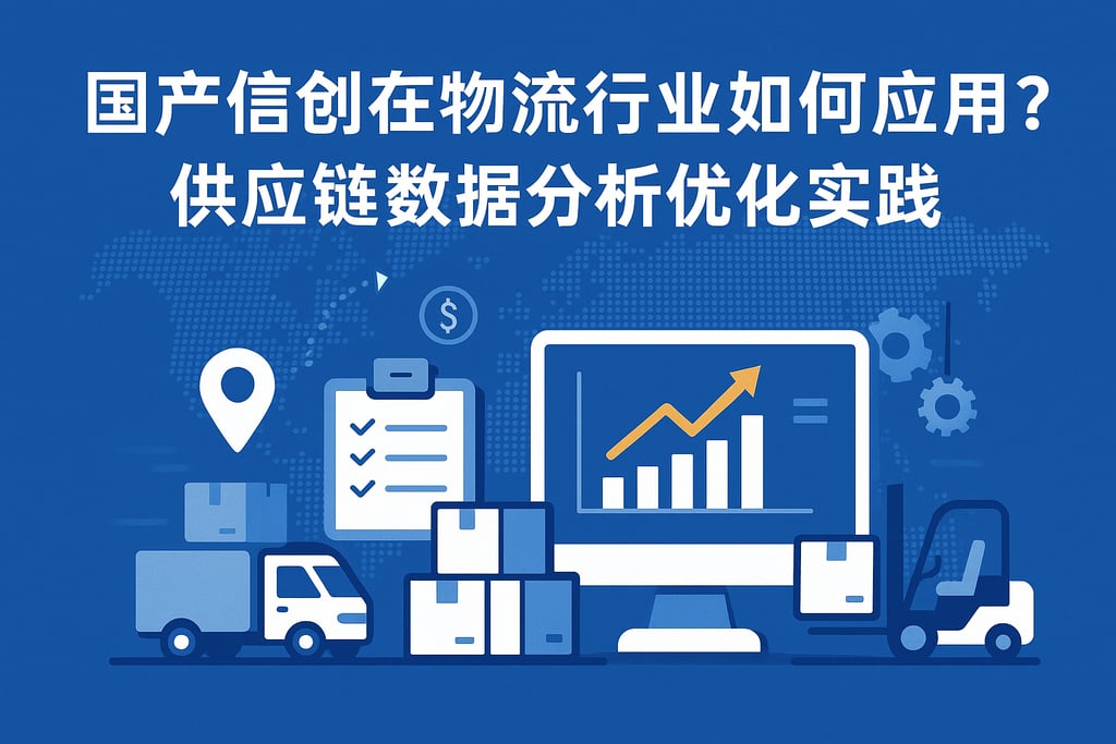 国产信创在物流行业如何应用？供应链数据分析优化实践