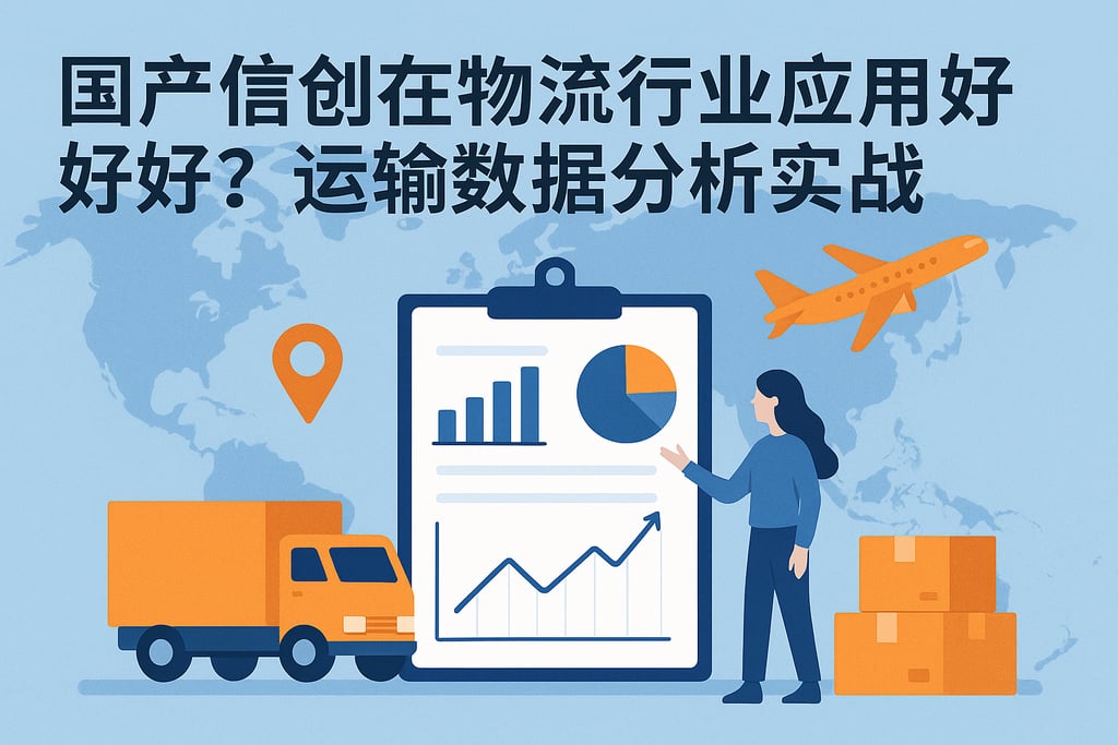 国产信创在物流行业应用效果好吗？运输数据分析实战