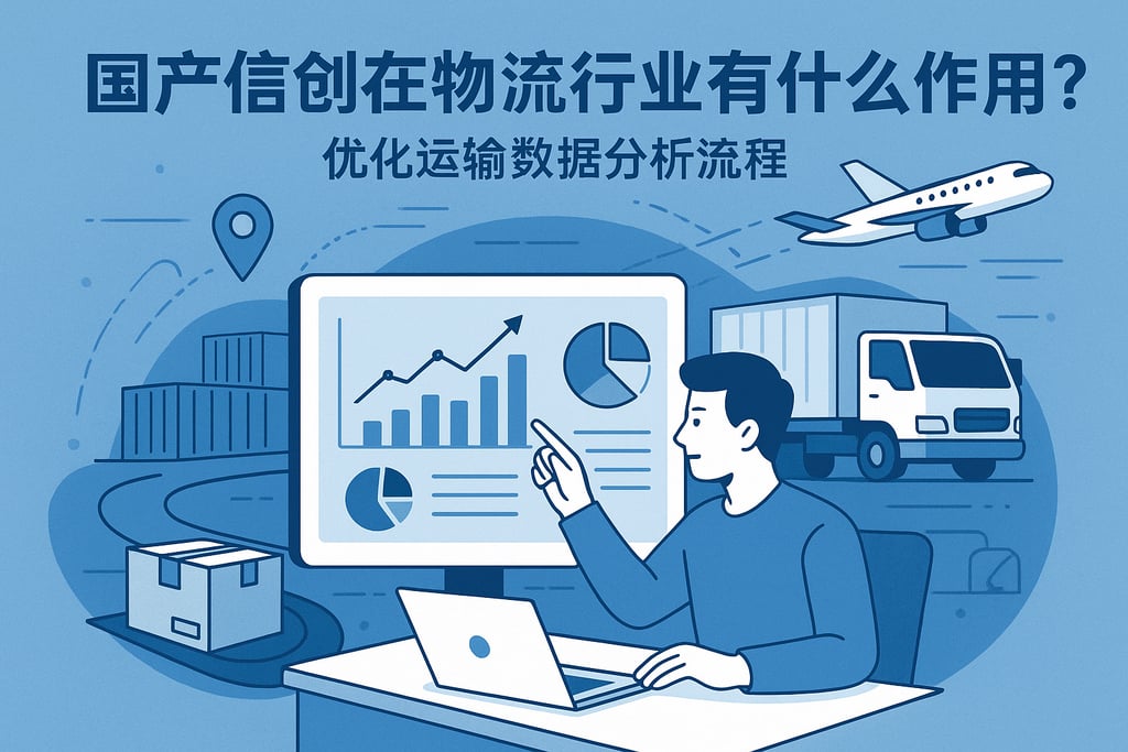 国产信创在物流行业有什么作用？优化运输数据分析流程