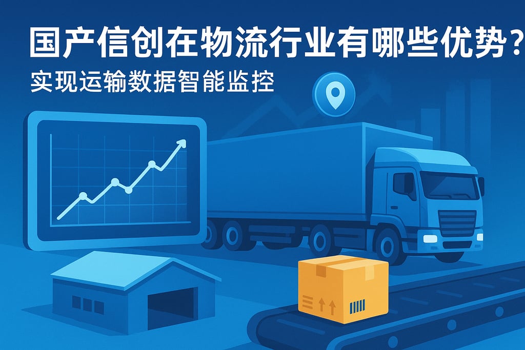 国产信创在物流行业有哪些优势？实现运输数据智能监控