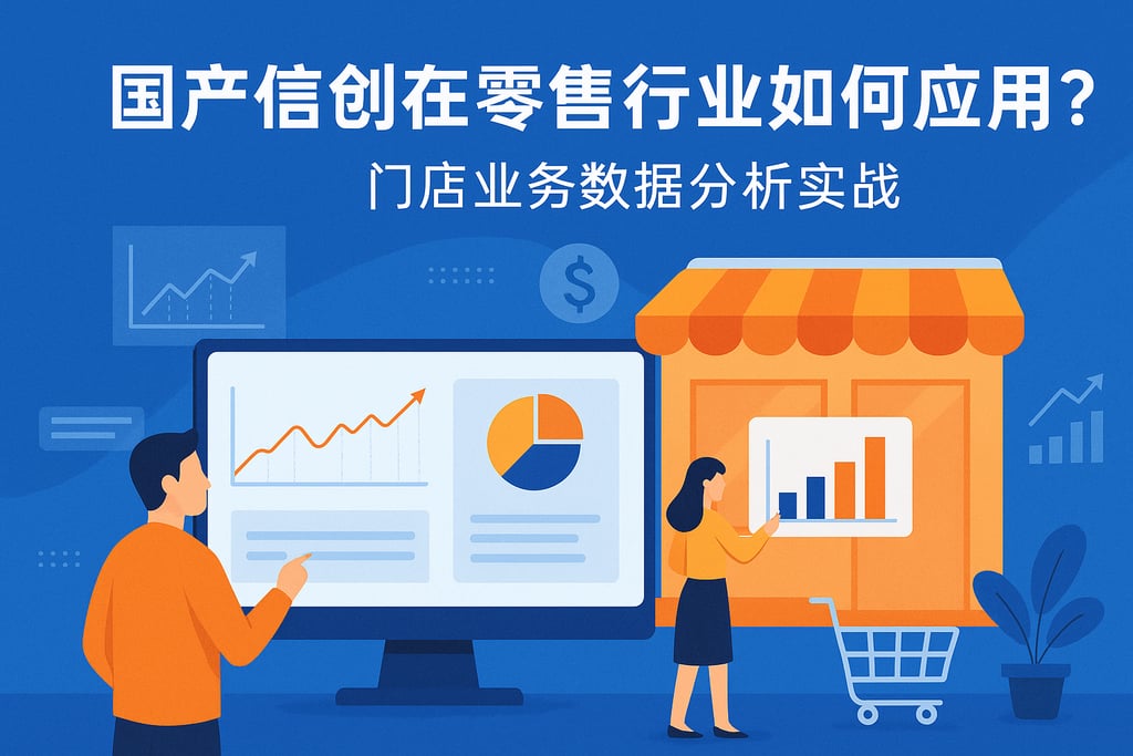国产信创在零售行业如何应用？门店业务数据分析实战