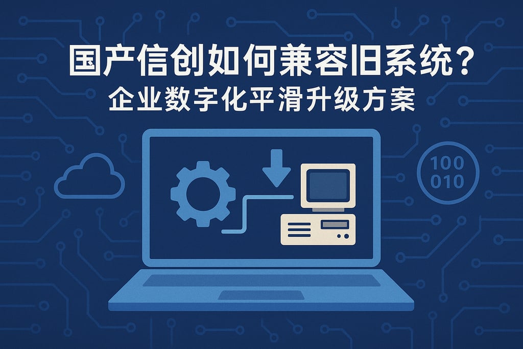 国产信创如何兼容旧系统？企业数字化平滑升级方案