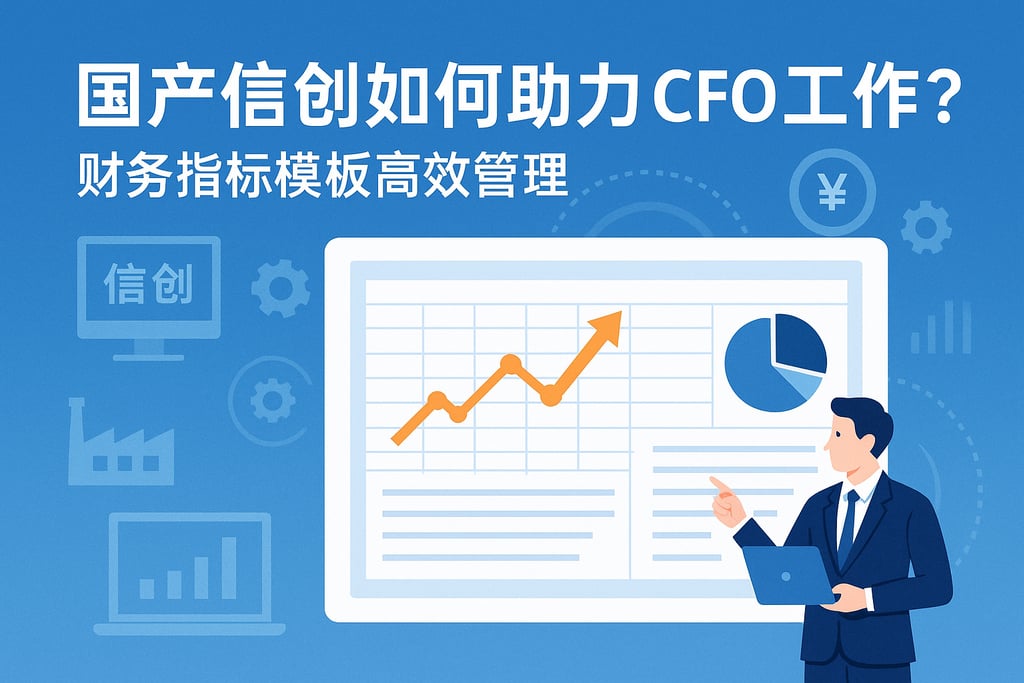 国产信创如何助力CFO工作？财务指标模板高效管理