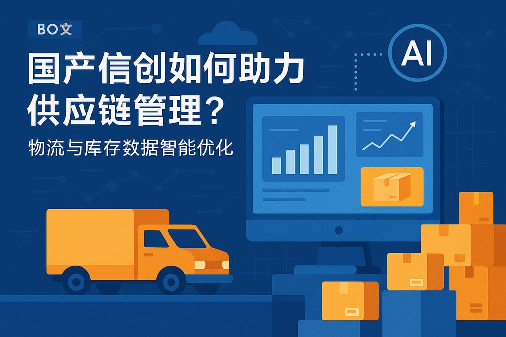 国产信创如何助力供应链管理？物流与库存数据智能优化