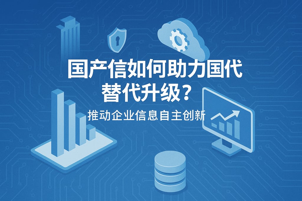国产信创如何助力国产替代升级？推动企业信息自主创新