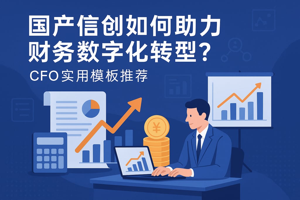 国产信创如何助力财务数字化转型？CFO实用模板推荐