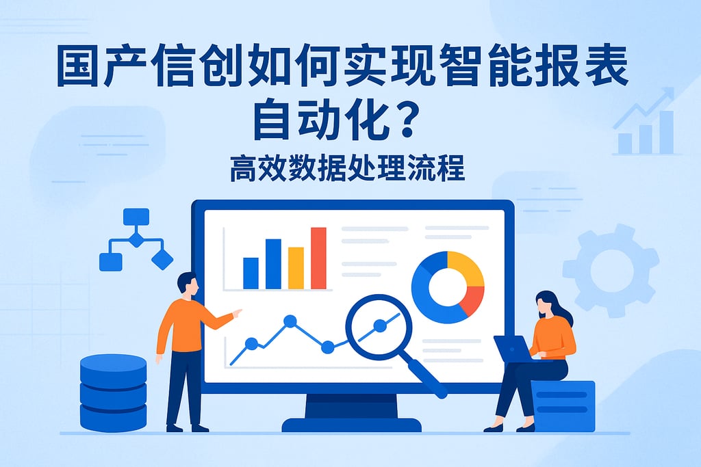 国产信创如何实现智能报表自动化？高效数据处理流程