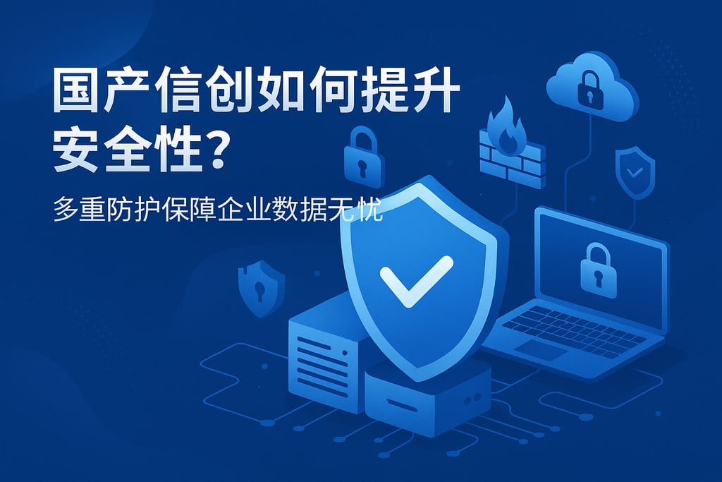 国产信创如何提升安全性？多重防护保障企业数据无忧
