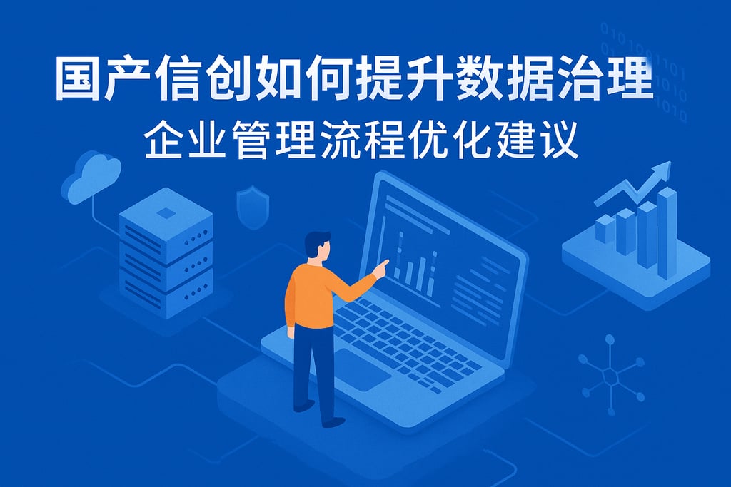 国产信创如何提升数据治理？企业管理流程优化建议