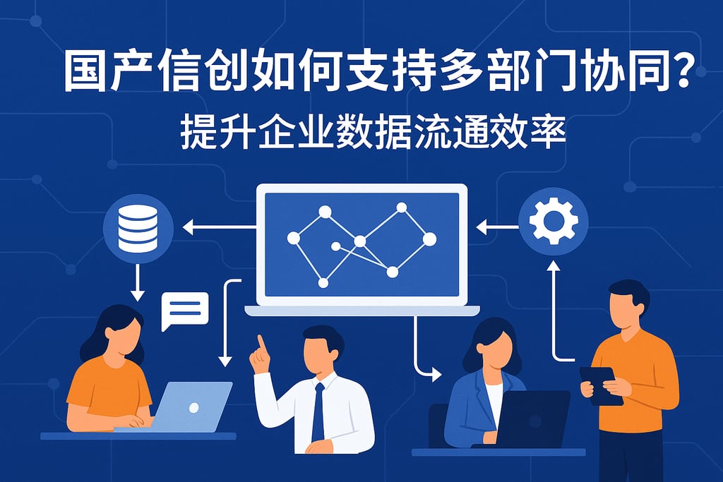 国产信创如何支持多部门协同？提升企业数据流通效率