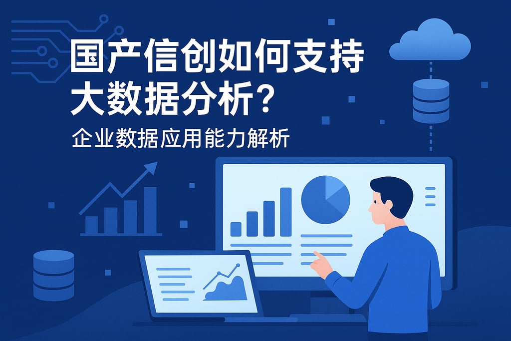 国产信创如何支持大数据分析？企业数据应用能力解析